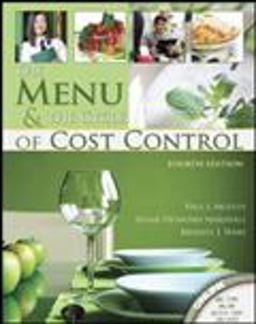 Menu and the Cycle of Cost Control with Webcom 4th 9780757562433 Front Cover