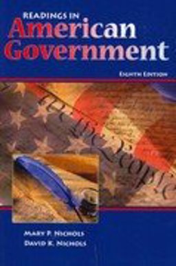 Readings in American Government 8th 9780757571480 Front Cover