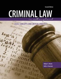 Criminal Law in Maryland