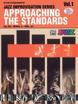 Approaching the Standards, Vol 1 Rhythm Section / Conductor, Book and CD  9780757900518 Front Cover