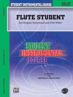 Student Instrumental Course Flute Student Level I  9780757904127 Front Cover