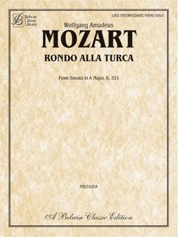 Rondo Alla Turca From Sonata in a Major, K. 331  9780757916670 Front Cover