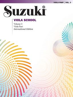 Suzuki Viola School, Vol 3 Viola Part  9780757924750 Front Cover