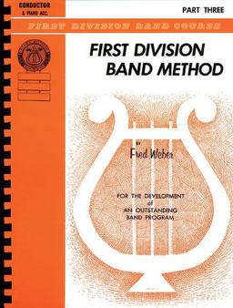 First Division Band Method, Part 3 First Division Band Method, Part 3