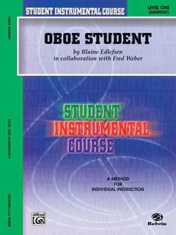 Student Instrumental Course Oboe Student Level I  9780757982897 Front Cover
