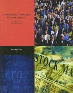 Mathematical Approach to Economic Analysis  9780759305083 Front Cover