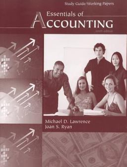 Essentials of Accounting, Study Guide / Working Papers
