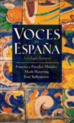 Voces de Espana Antologia Literaria  9780759396661 Front Cover