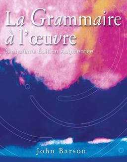 Grammaire ... l'oeuvre : Media Edition (with Quia) Media Edition (with Quia Passcard) 5th 9780759398092 Front Cover