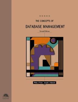 Concepts of Database Management