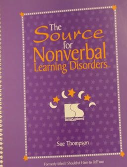 Source for Nonverbal Learning Disorders 1st 9780760601631 Front Cover