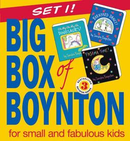 Big Box of Boynton Set 1! Barnyard Dance! Pajama Time! Oh My Oh My Oh Dinosaurs!  9780761139898 Front Cover