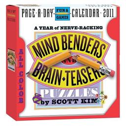 Mind Benders and Brainteasers Puzzles Page-A-Day Calendar 2011 Mind Benders and Brainteasers Puzzles Page-A-Day Calendar 2011