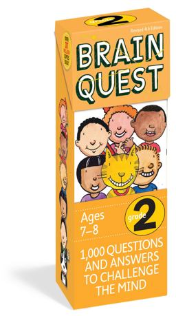 Brain Quest 2nd Grade Q&amp;a Cards 1000 Questions and Answers to Challenge the Mind. Curriculum-Based! Teacher-approved! 4th 9780761166528 Front Cover