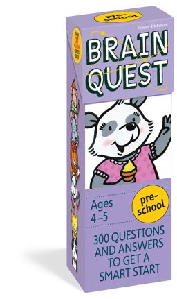 Brain Quest Preschool Q&amp;a Cards 300 Questions and Answers to Get a Smart Start. Curriculum-Based! Teacher-approved! 4th 9780761166597 Front Cover