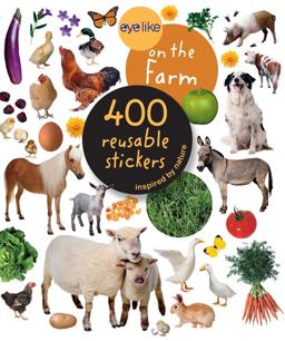 Eyelike Stickers: on the Farm  9780761169369 Front Cover