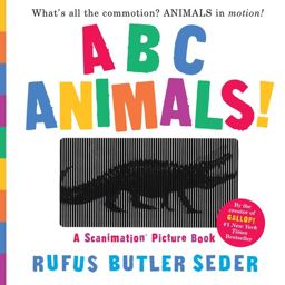 ABC Animals!: a Scanimation Picture Book  9780761177821 Front Cover