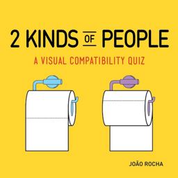 2 Kinds of People A Visual Compatibility Quiz  9780761189497 Front Cover