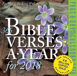 365 Bible Verses-A-Year Page-a-Day Calendar 2018