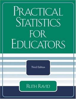 Practical Statistics for Educators 3rd 9780761831822 Front Cover