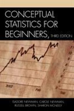 Conceptual Statistics for Beginners 3rd 9780761833451 Front Cover