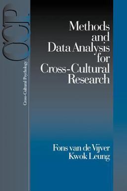 Methods and Data Analysis for Cross-Cultural Research  9780761901075 Front Cover
