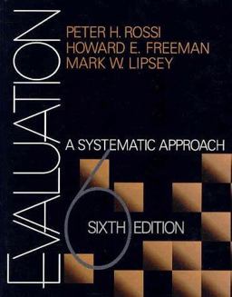 Evaluation A Systematic Approach 6th 9780761908937 Front Cover