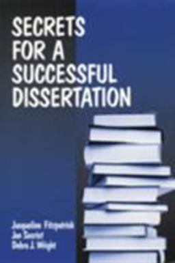 Secrets for a Successful Dissertation  9780761912514 Front Cover