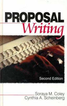 Proposal Writing 2nd 9780761919605 Front Cover