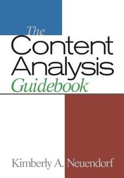 Content Analysis Guidebook  9780761919780 Front Cover