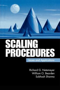 Scaling Procedures Issues and Applications  9780761920274 Front Cover
