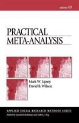 Practical Meta-Analysis  9780761921684 Front Cover