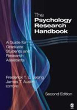 Psychology Research Handbook A Guide for Graduate Students and Research Assistants 2nd 9780761930228 Front Cover