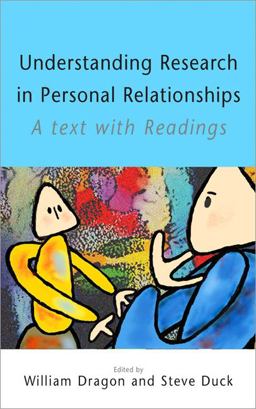 Understanding Research in Personal Relationships A Text with Readings  9780761942221 Front Cover