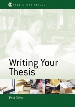 Writing Your Thesis  9780761942993 Front Cover
