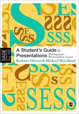 Studentâ€²s Guide to Presentations Making Your Presentation Count  9780761943693 Front Cover