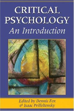 Critical Psychology An Introduction  9780761952114 Front Cover
