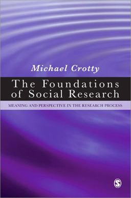 Foundations of Social Research Meaning and Perspective in the Research Process  9780761961062 Front Cover