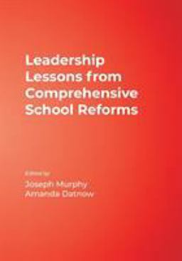 Leadership Lessons from Comprehensive School Reforms  9780761978466 Front Cover