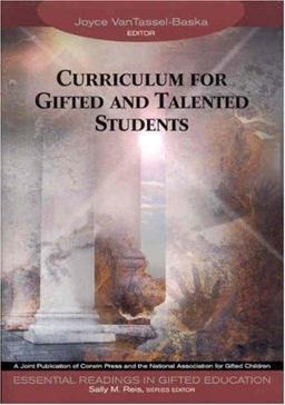 Curriculum for Gifted and Talented Students  9780761988748 Front Cover