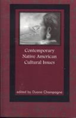 Contemporary Native American Cultural Issues  9780761990598 Front Cover