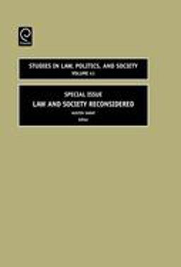 Special Issue: Law and Society Reconsidered