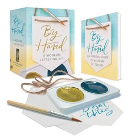 By Hand A Modern Lettering Kit  9780762463404 Front Cover