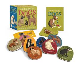 For the Love of Dogs: a Wooden Magnet Set For the Love of Dogs: a Wooden Magnet Set