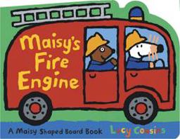 Maisy's Fire Engine A Maisy Shaped Board Book  9780763642525 Front Cover