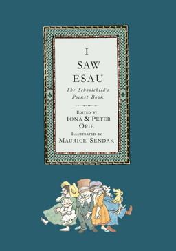 I Saw Esau The Schoolchild's Pocket Book  9780763664015 Front Cover