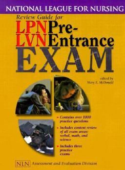 Review Guide for Lpn/Lvn Pre-Entrance Exam National League for Nursing  9780763710613 Front Cover