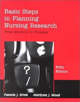 Basic Steps in Planning Nursing Research From Question to Proposal 5th 9780763715717 Front Cover