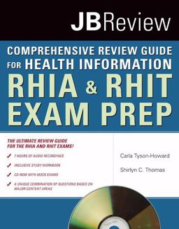Comprehensive Review Guide for Health Information RHIA and RHIT Exam Prep  9780763756611 Front Cover