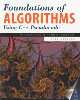 Foundations of Algorithms Using C++ Pseudocode